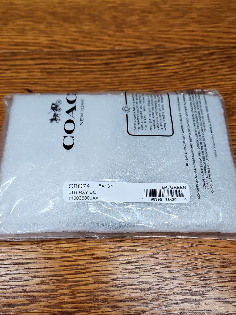 Coach Rexy Bag Charm NWT - Picture 2 of 5